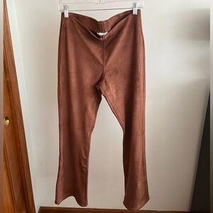 AE Pull-On Faux Suede Ankle Pants